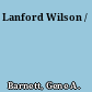 Lanford Wilson /