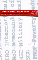 Rules for the world : international organizations in global politics /