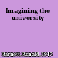 Imagining the university