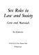 Sexual freedom and the Constitution : an inquiry into the constitutionality of repressive sex laws /