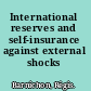 International reserves and self-insurance against external shocks /