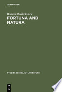 Fortuna and Natura : a reading of three Chaucer narratives /