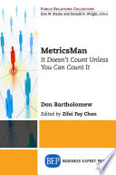 MetricsMan : it doesn't count unless you can count it /