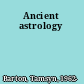 Ancient astrology