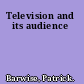Television and its audience