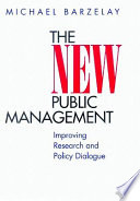 The new public management improving research and policy dialogue /