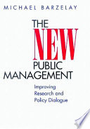 The new public management : improving research and policy dialogue /