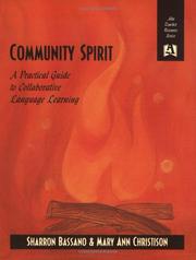 Community spirit : a practical guide to collaborative language learning /