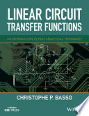 Linear circuit transfer functions : an introduction to fast analytical techniques /