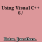 Using Visual C++ 6 /