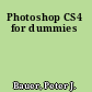 Photoshop CS4 for dummies