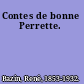 Contes de bonne Perrette.