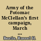 Army of the Potomac McClellan's first campaign, March 1862-May 1862. Volume III /