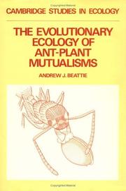 The evolutionary ecology of ant-plant mutualisms /
