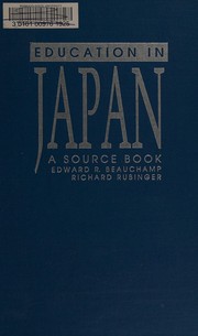 Education in Japan : a source book /