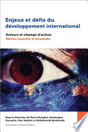 Enjeux et défis du développement international : Acteurs et champs d'action /