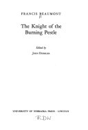 The knight of the burning pestle /