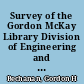 Survey of the Gordon McKay Library Division of Engineering and Applied Physics : Winter 1959/60 /