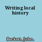 Writing local history