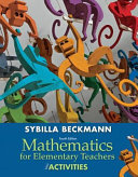 Mathematics for elementary teachers with activities /