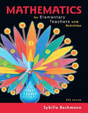 Mathematics for elementary teachers, with activities /