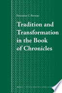 Tradition and transformation in the book of Chronicles