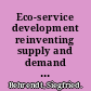 Eco-service development reinventing supply and demand in the European Union /