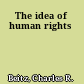The idea of human rights