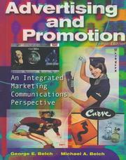 Advertising and promotion : an integrated marketing communications perspective /