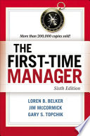 The First-Time Manager.