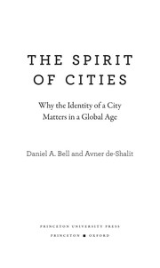 The spirit of cities : why the identity of a city matters in a global age /