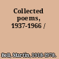 Collected poems, 1937-1966 /