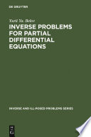 Inverse problems for partial differential equations /