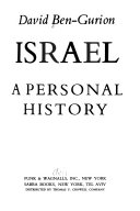 Israel : a personal history /