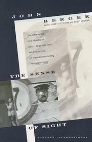 The sense of sight : writings /