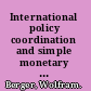 International policy coordination and simple monetary policy rules