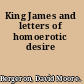 King James and letters of homoerotic desire