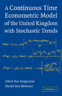 A continuous time econometric model of the United Kingdom with stochastic trends