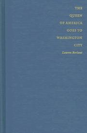 The queen of America goes to Washington city : essays on sex and citizenship /