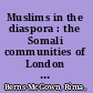 Muslims in the diaspora : the Somali communities of London and Toronto /