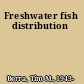 Freshwater fish distribution
