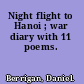 Night flight to Hanoi ; war diary with 11 poems.
