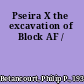 Pseira X the excavation of Block AF /