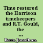 Time restored the Harrison timekeepers and R.T. Gould, the man who knew (almost) everything /