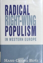 Radical right-wing populism in Western Europe /