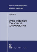 Stati e istituzioni economiche sovranazionali /