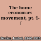 The home economics movement, pt. 1- /