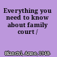 Everything you need to know about family court /