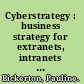 Cyberstrategy : business strategy for extranets, intranets and the internet /