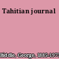 Tahitian journal
